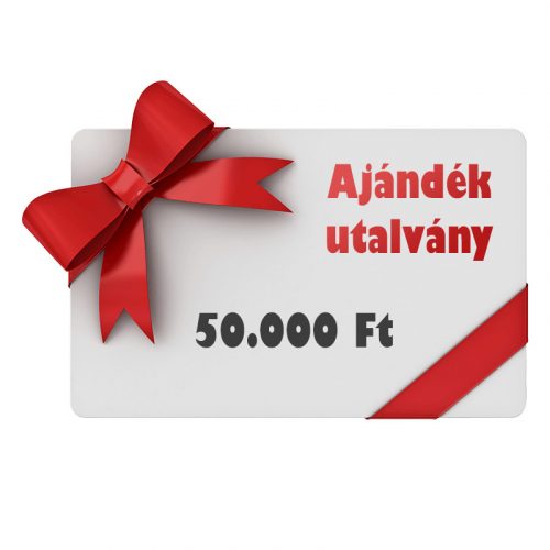 Ajándékutalvány 50.000 Ft értékben