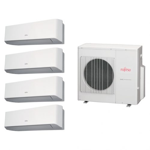 Fujitsu ASYG07LMCE / AOYG30LAT4 quattro multi split klíma szett 4 x 2 kW