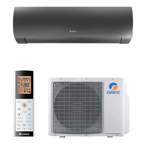 Gree Dark Pro GWH09ACCXB-K6DNA1G-DARK oldalfali mono split klíma 2.7 kW