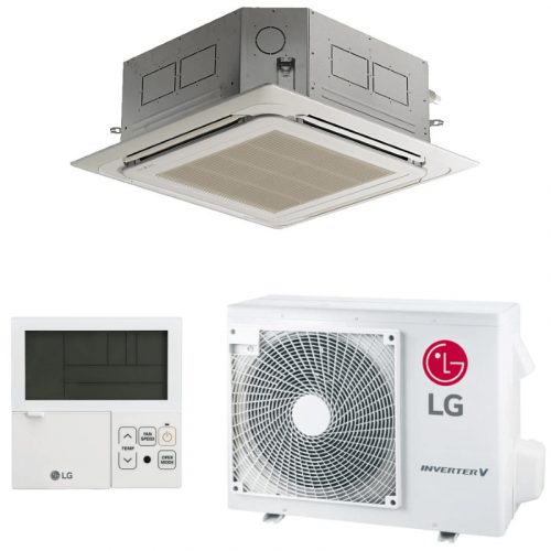 LG CT24F/UUB1 Compact kazettás mono split klíma 7.1 kW (PT-AAGW0 dekorpanellel)